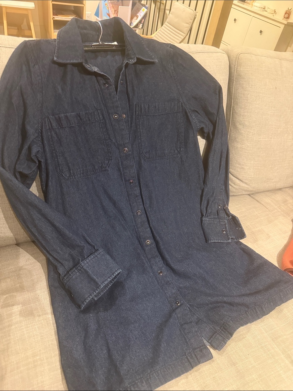 Simons blue denim dress or tunic